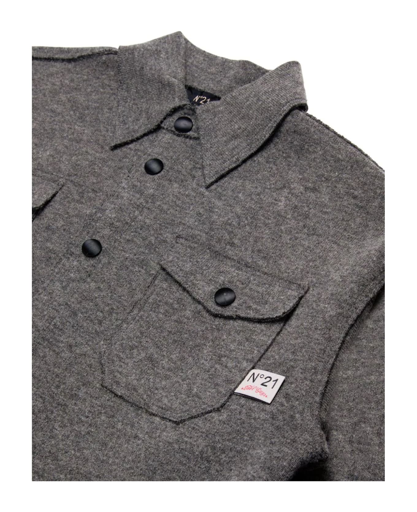 N.21 N°21 Shirts Grey - Grey