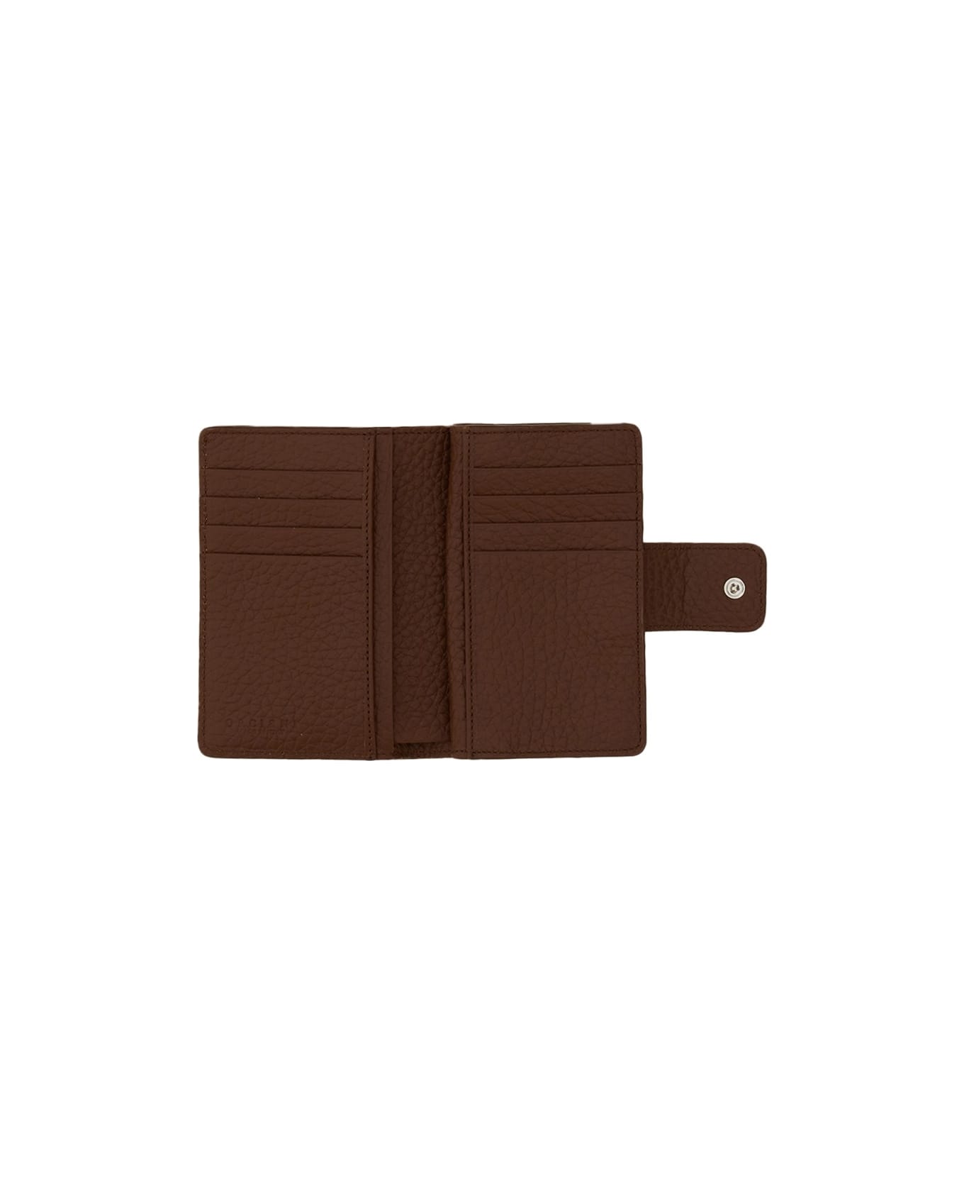 Orciani Soft Wallet - BROWN
