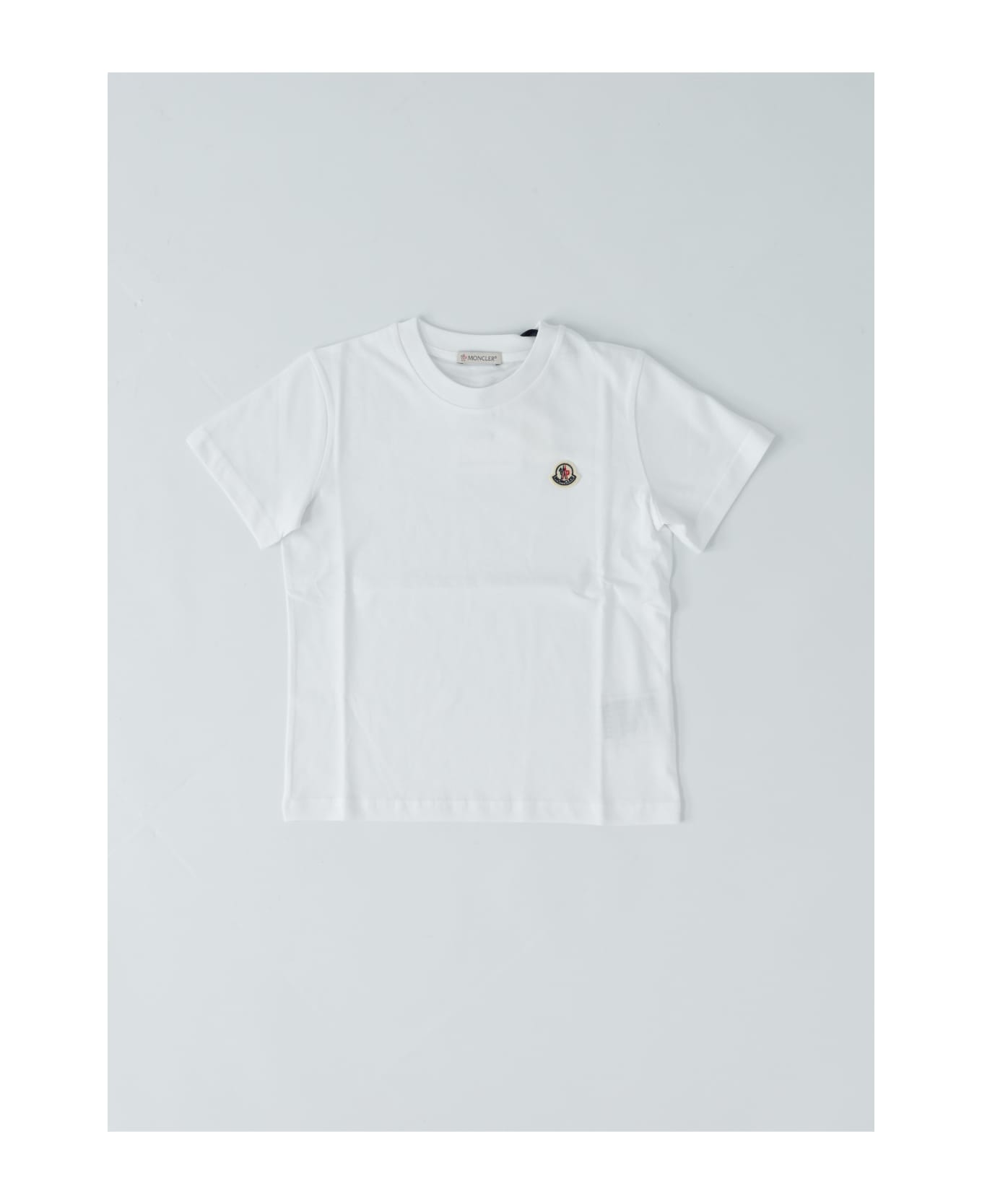 Moncler Cotton T-shirt - BIANCO