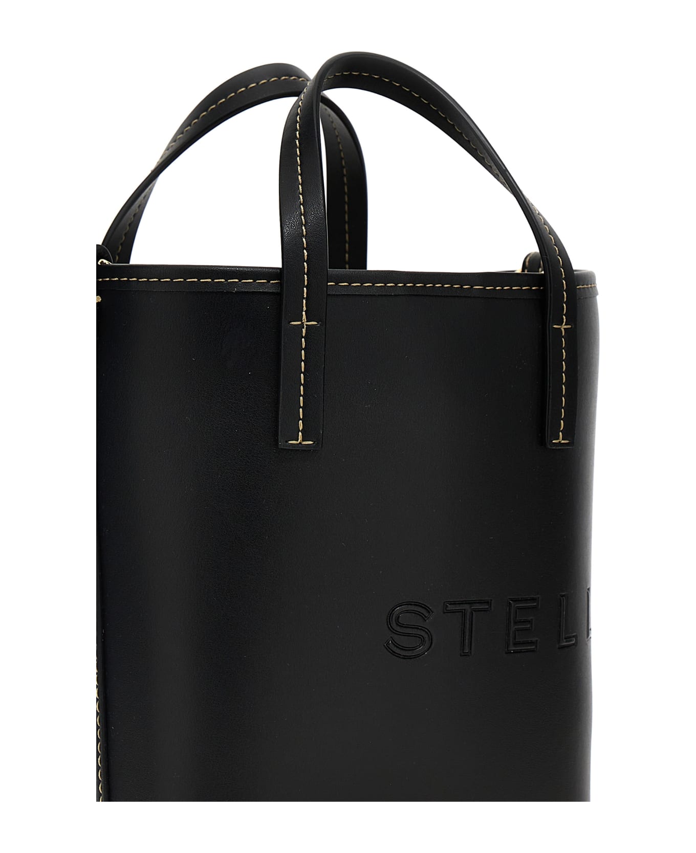 トートバッグ Stella McCartney Alter Mat bucket bag (7B0106WP0423 1000) Stella Mccartney Alter Mat Bucket Bag In Black | ModeSens
