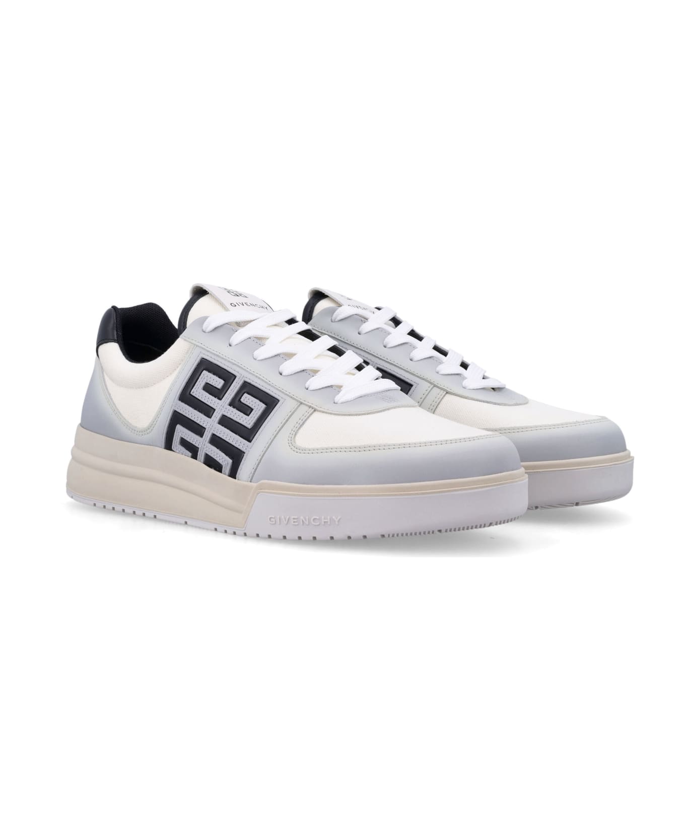 Givenchy G4 Low-top Sneakers - WHITE BLACK