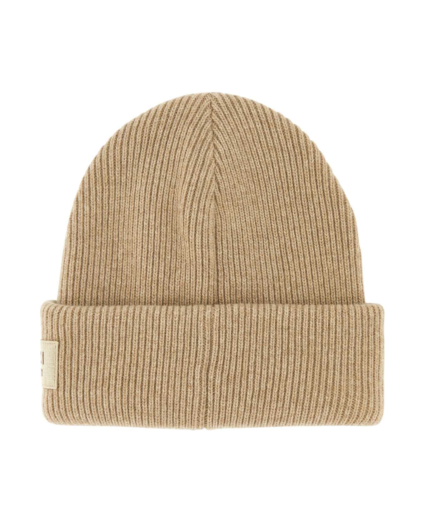 Gucci Beige Wool Beanie Hat - 9700