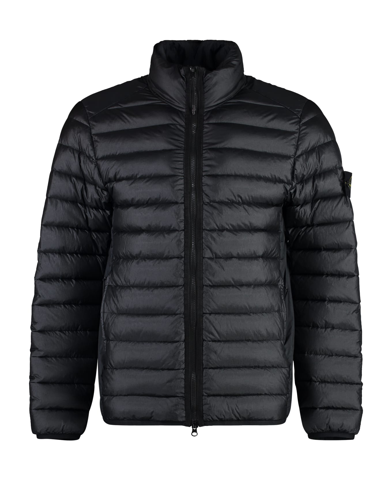 Stone Island Techno Fabric Down Jacket - black