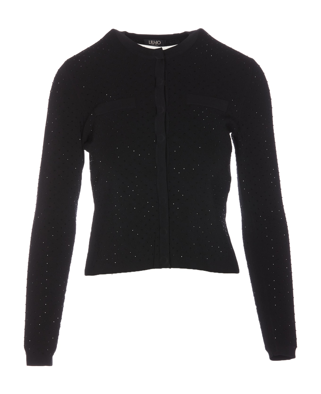 Liu-Jo Strass Sweater - Black