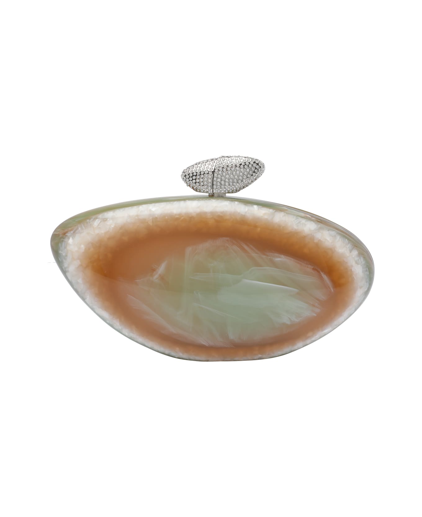 Benedetta Bruzziches Armonia Transparent Handbag - Green