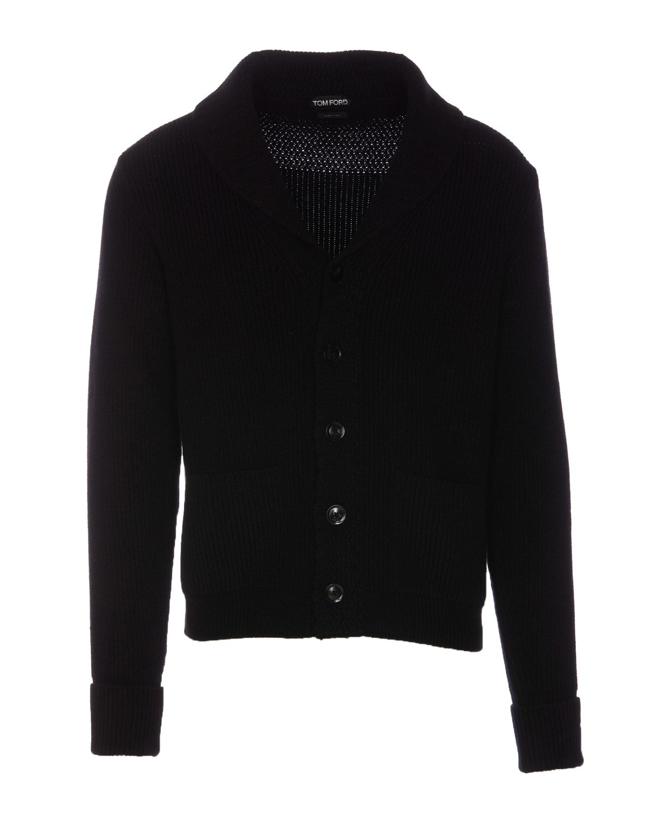 Tom Ford Knitted Cardigan - Black