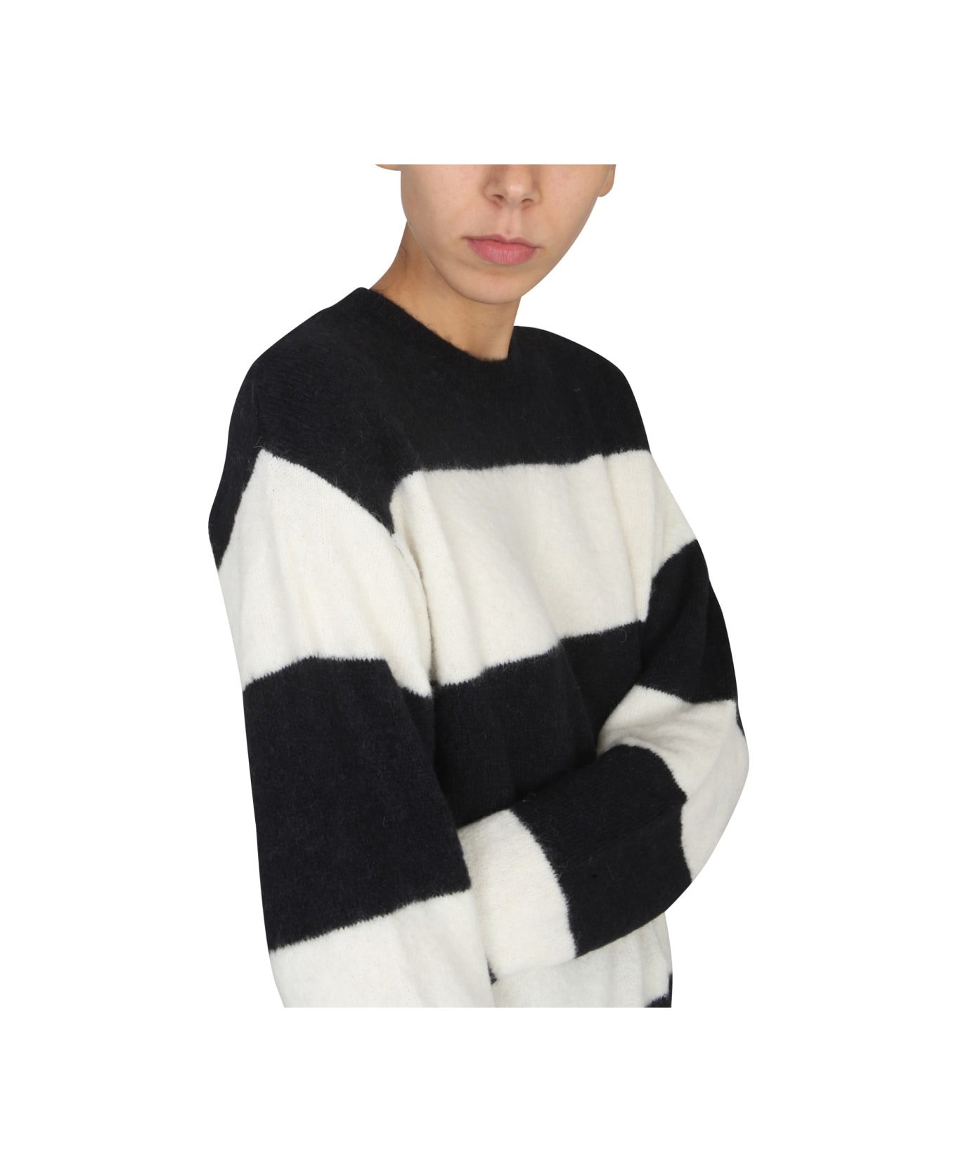A.P.C. Alpaca Sweater - BLACK ニットウェア