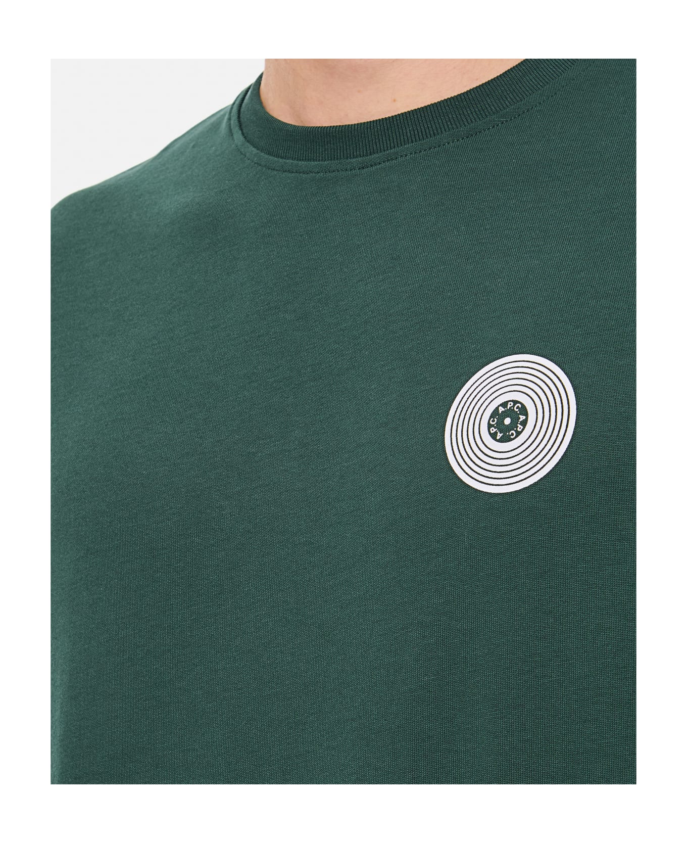 A.P.C. Madison Cotton T-shirt - Green シャツ