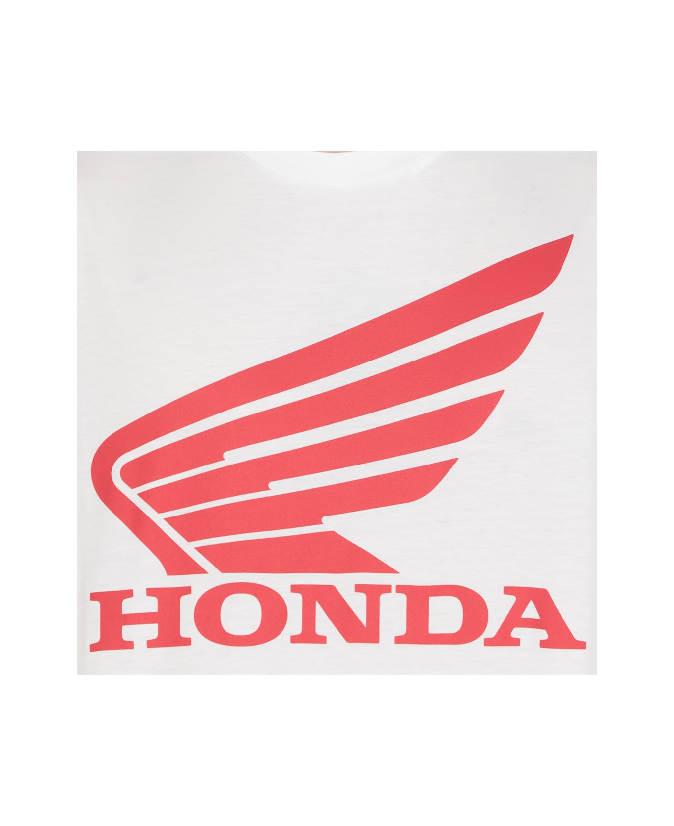 Dsquared2 Honda T-shirt With Logo Print On The Chest In Cotton Man - White