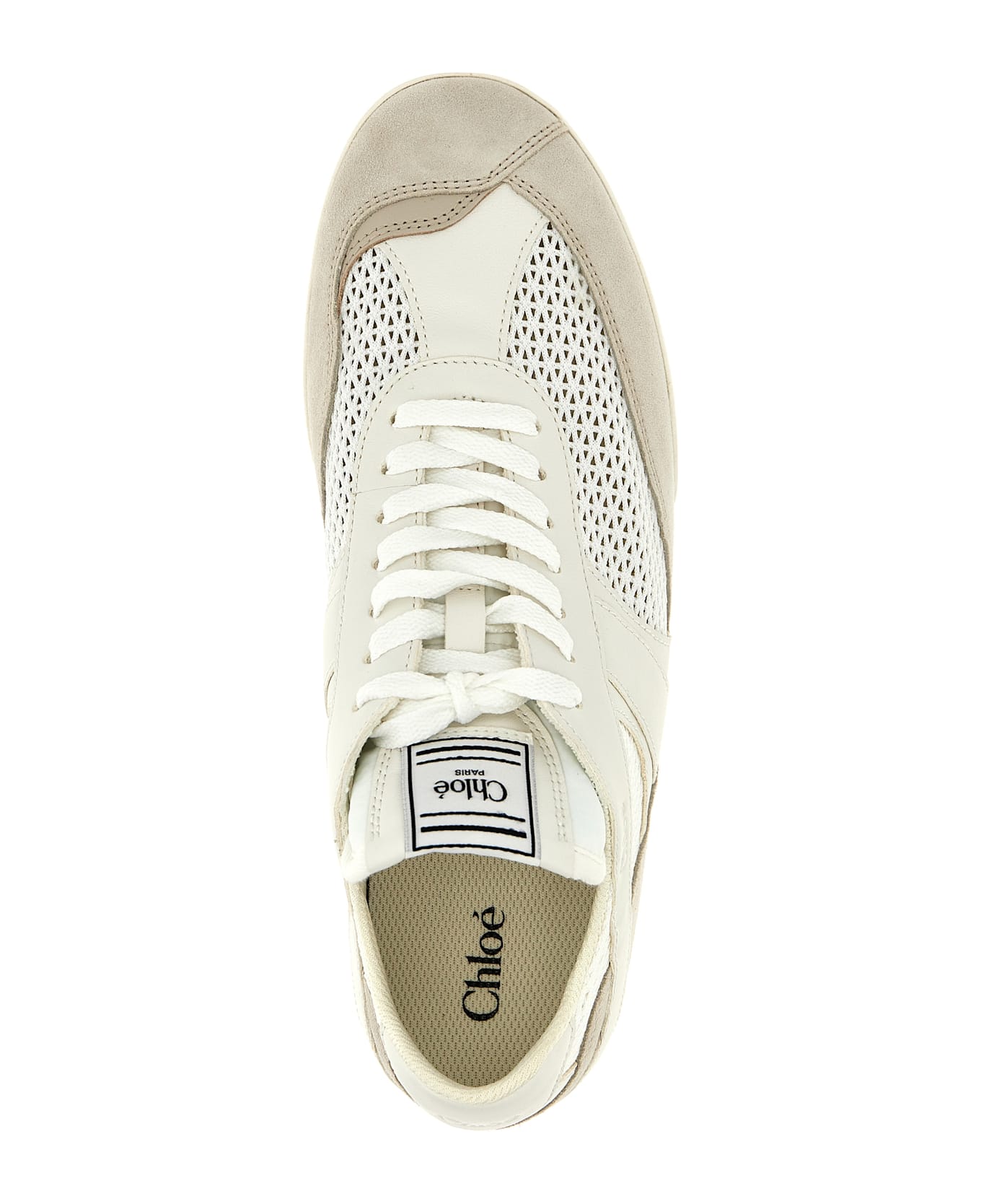 Chloé Chloè Kick Sneakers - CLOUDYCREAM