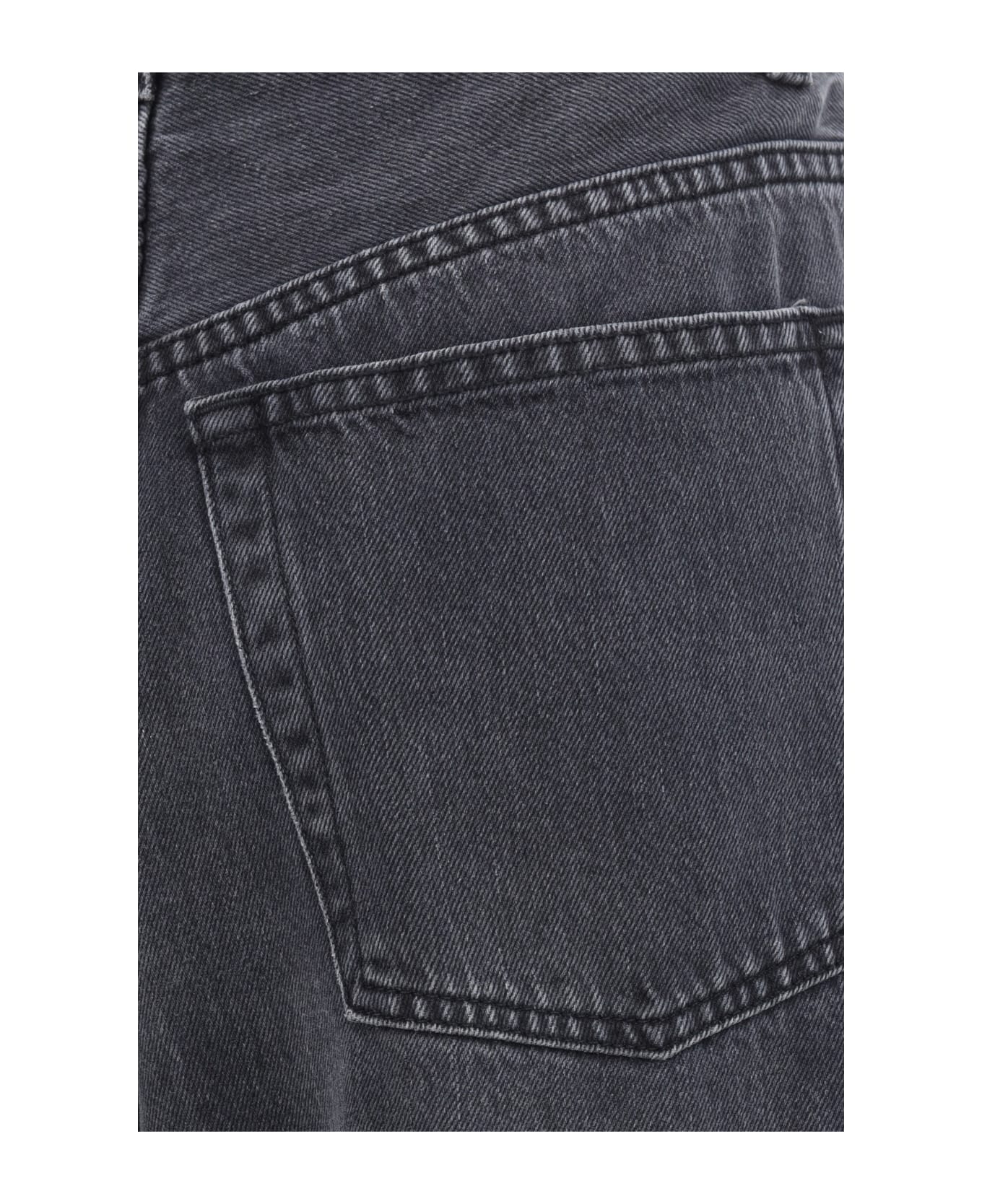 Haikure Candy Black Tencel Jeans - BLACK