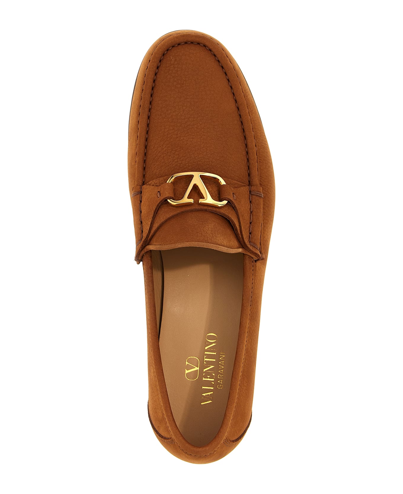 Valentino Garavani 
vlogo Signature
 Loafers - Brown