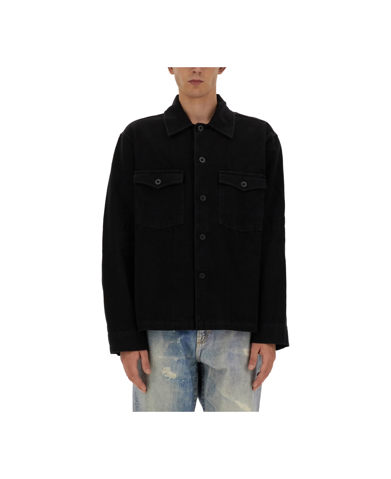 Our Legacy Shirt Jacket - BLACK