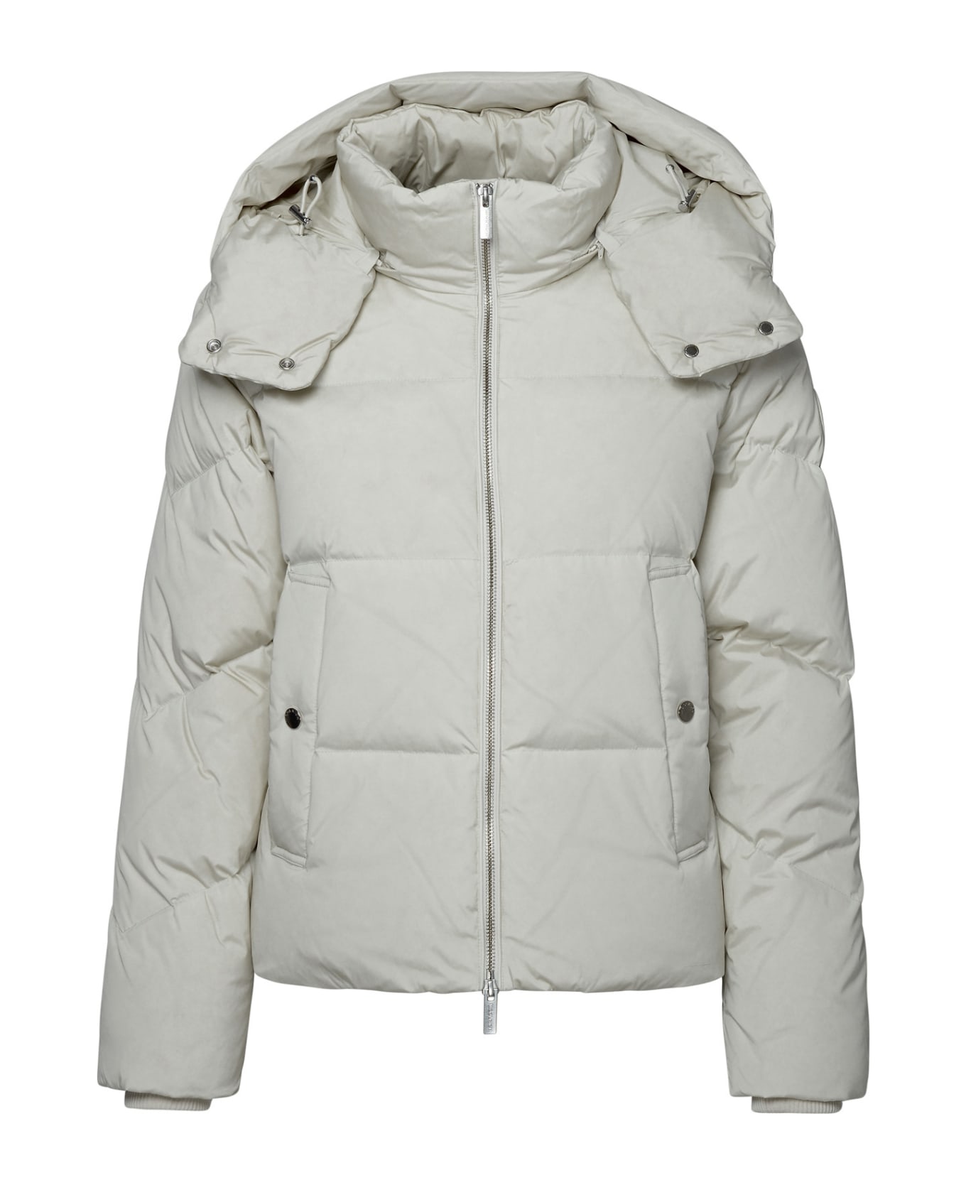 Woolrich Alsea White Nylon Puffer Jacket - White