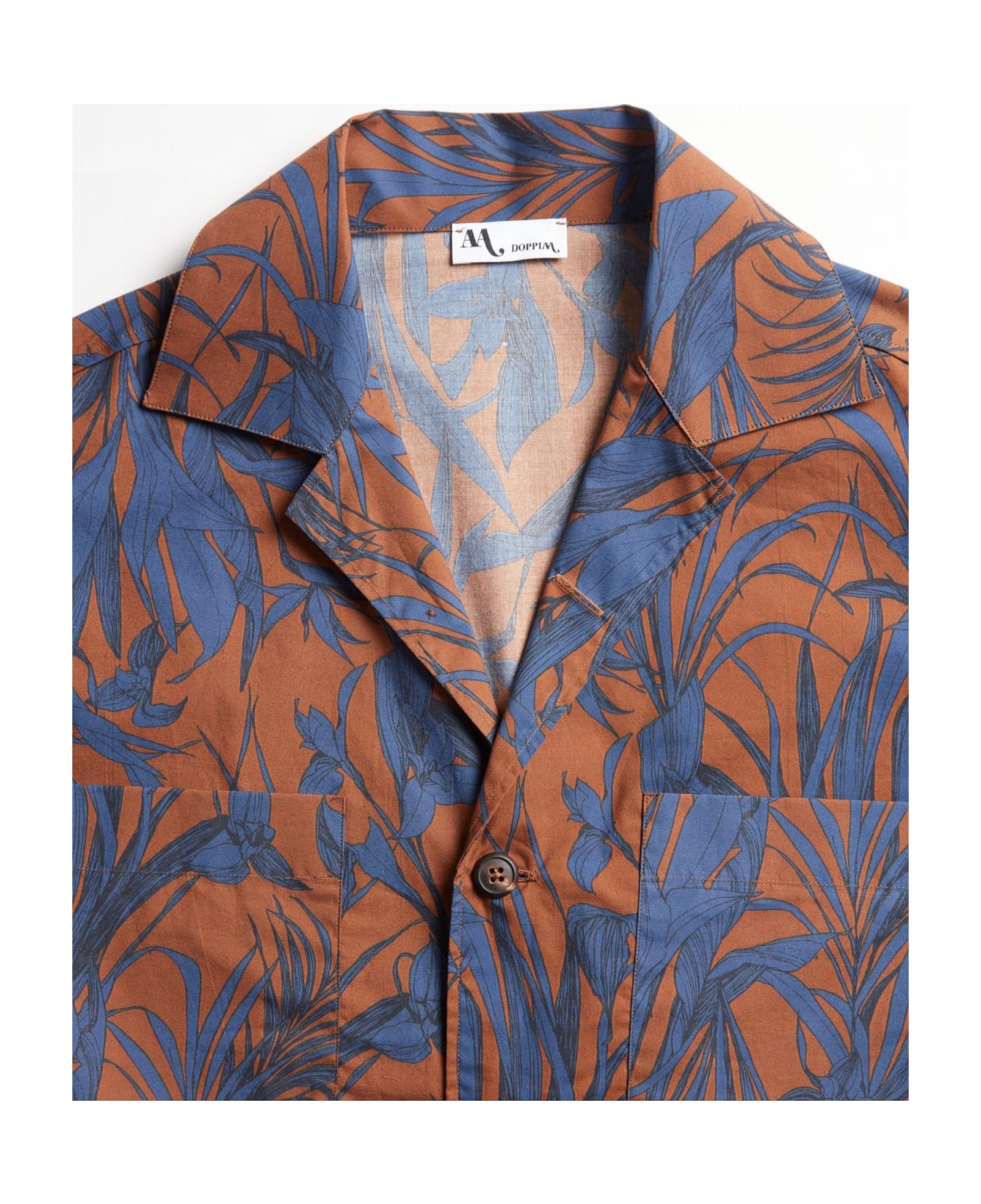 doppiaa Aabba Flower Print Overshirt