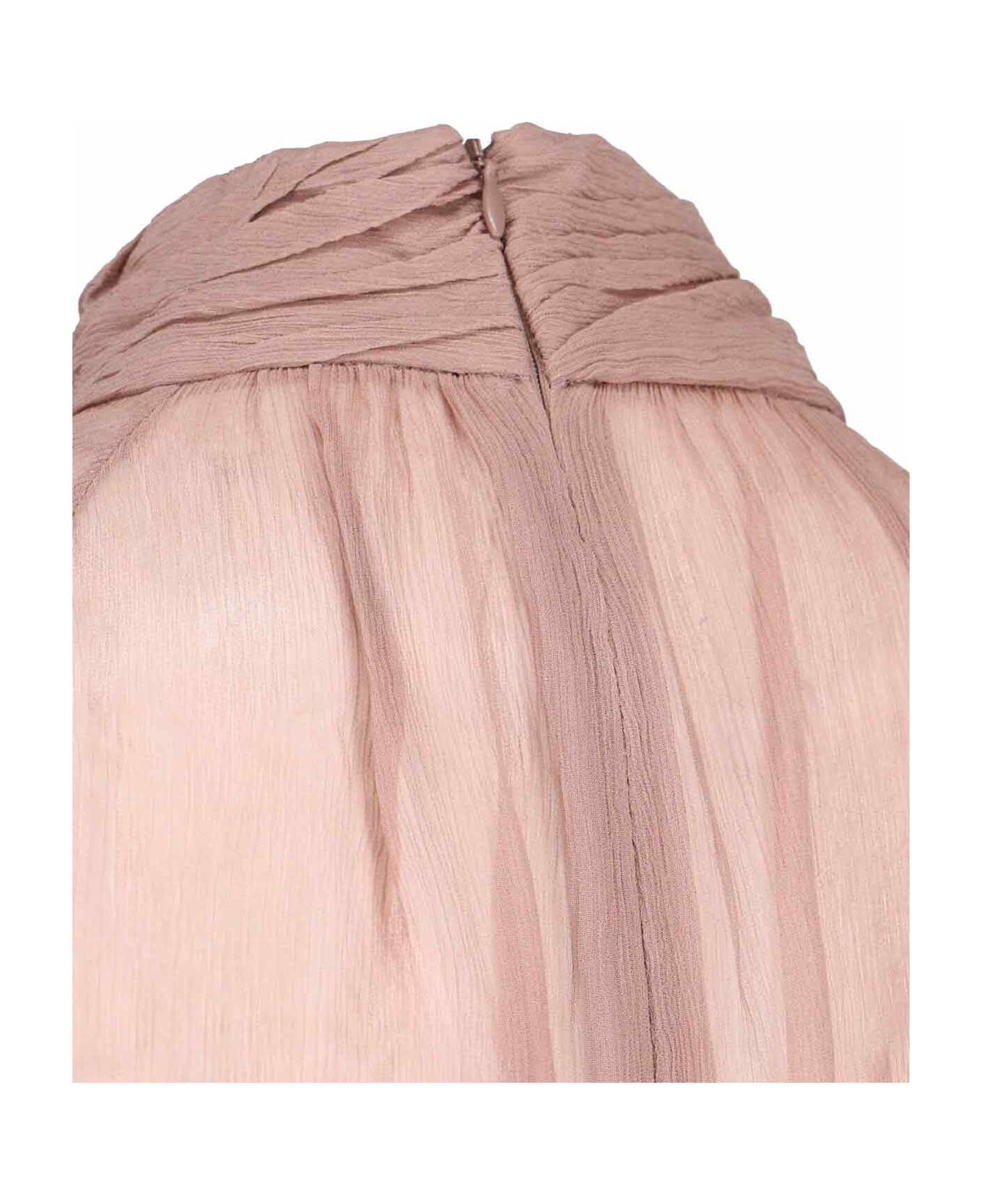 STAUD 
esther
 Mini Chiffon Dress - TAUPE