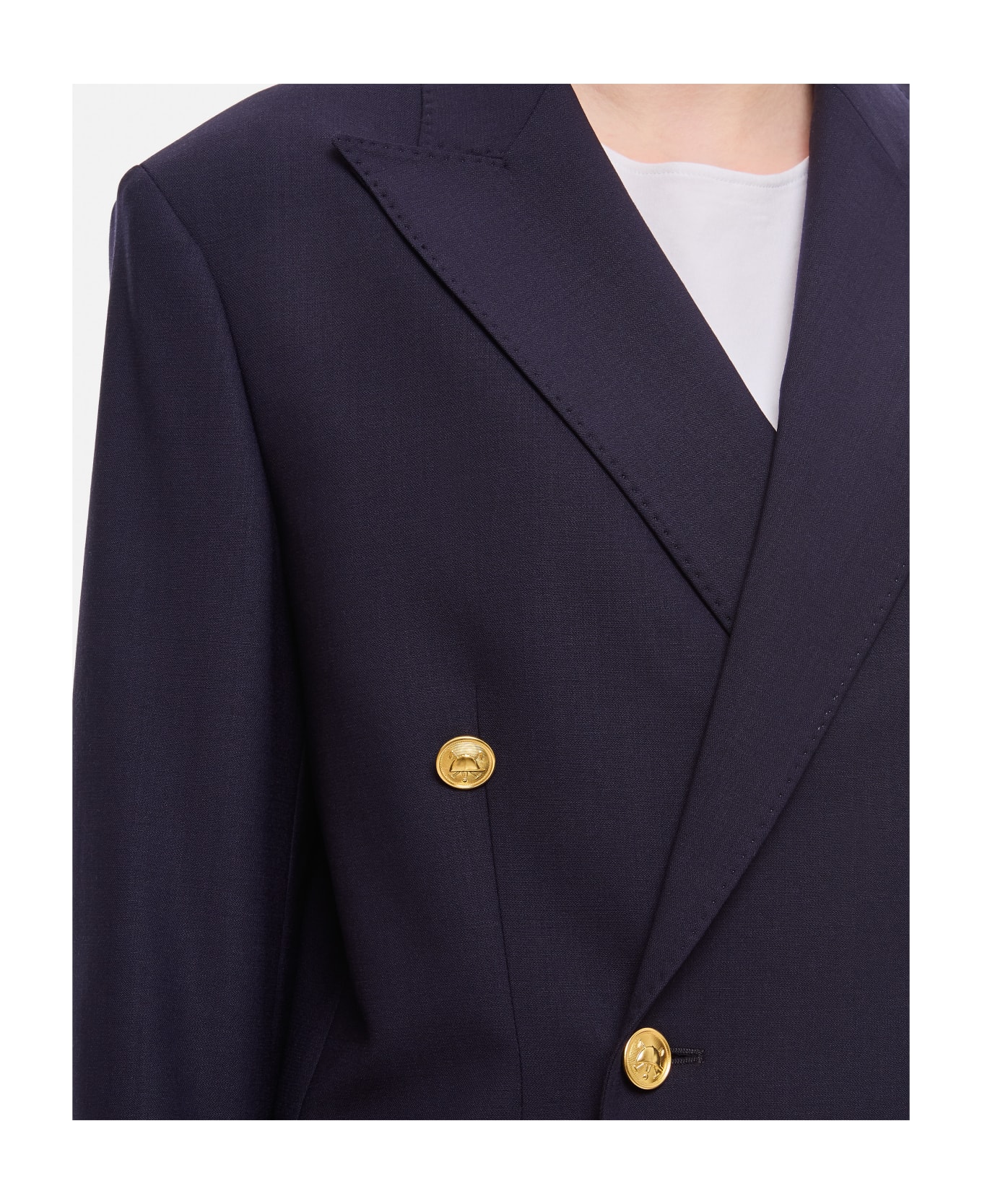 Polo Ralph Lauren Double Breasted Blazer - Blue