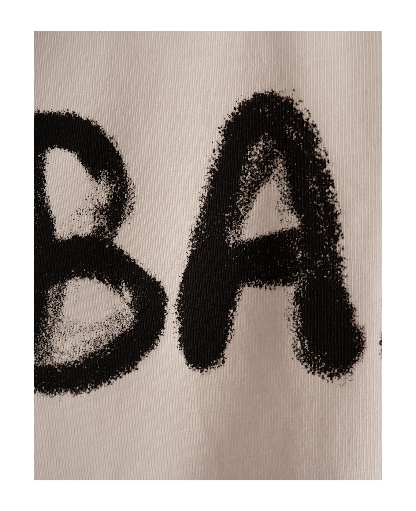 Barrow Graffiti T-shirt In White - White