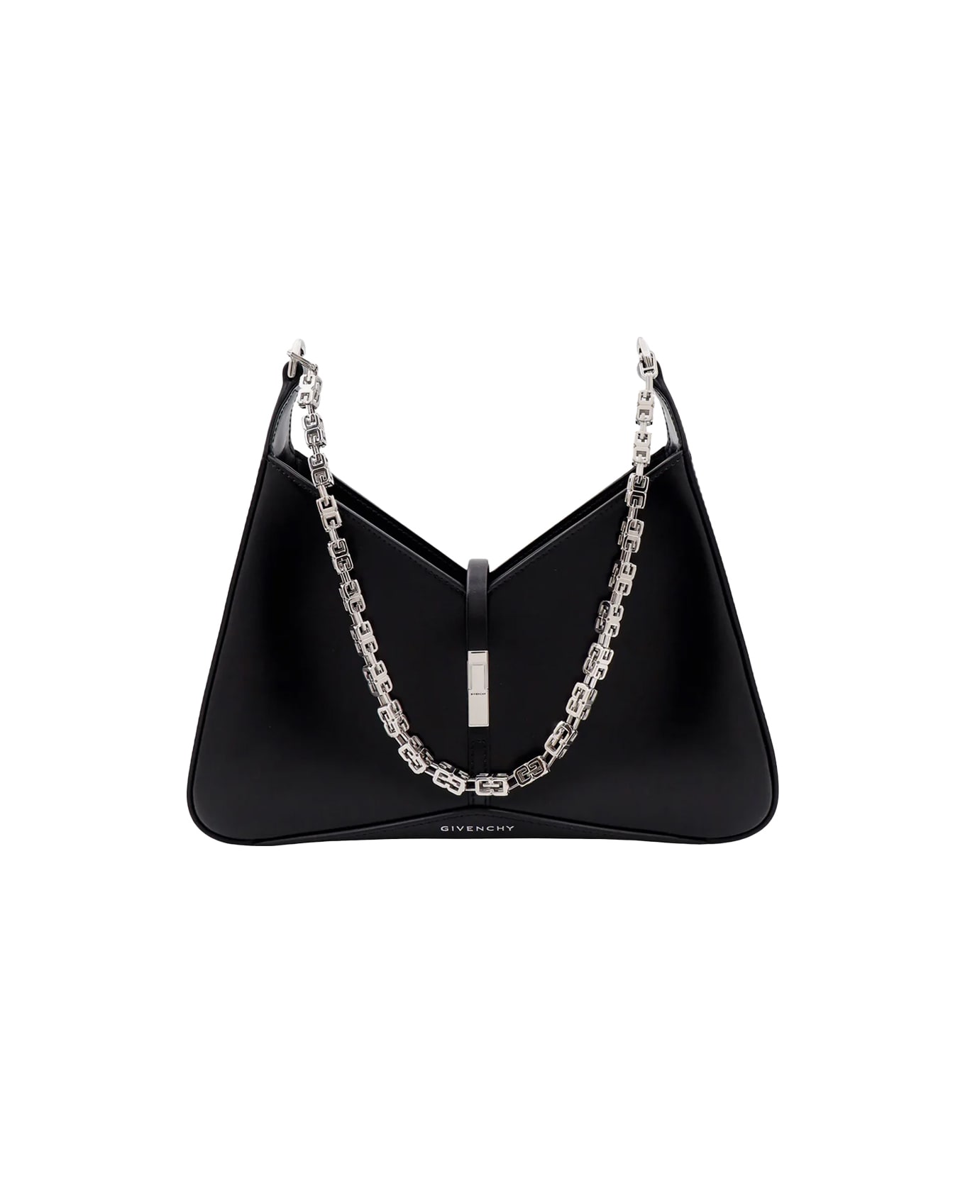 Givenchy Black Cut-out Zipped Shoulder Bag - Black