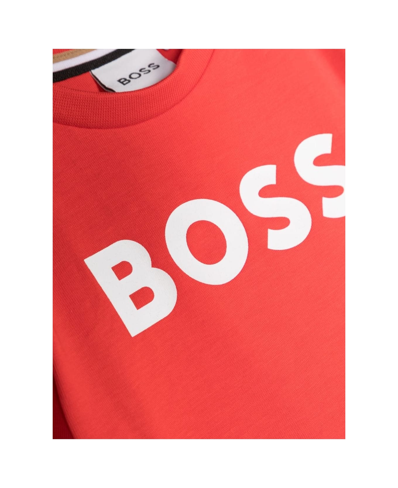 Hugo Boss T-shirt With Print - Red