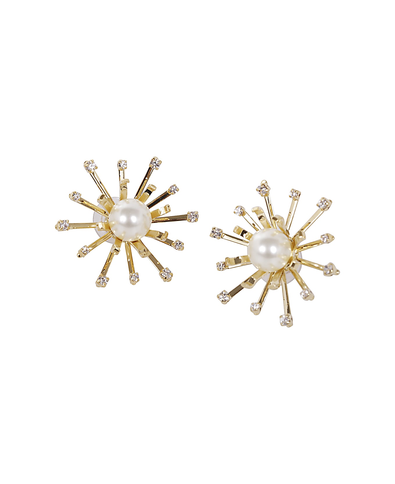 Helene Zubeldia Kiku Small Earrings Pins - Multi