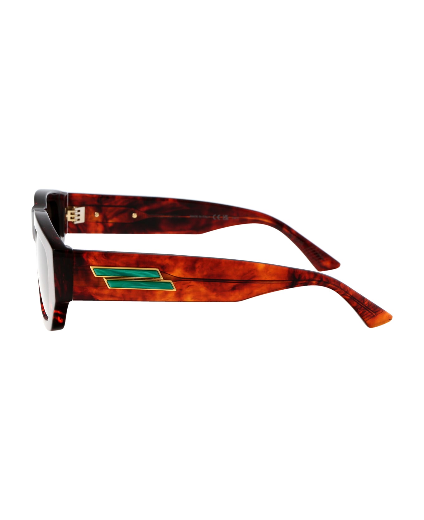 Bottega Veneta Eyewear Bv1252s Sunglasses - 002 HAVANA HAVANA BROWN