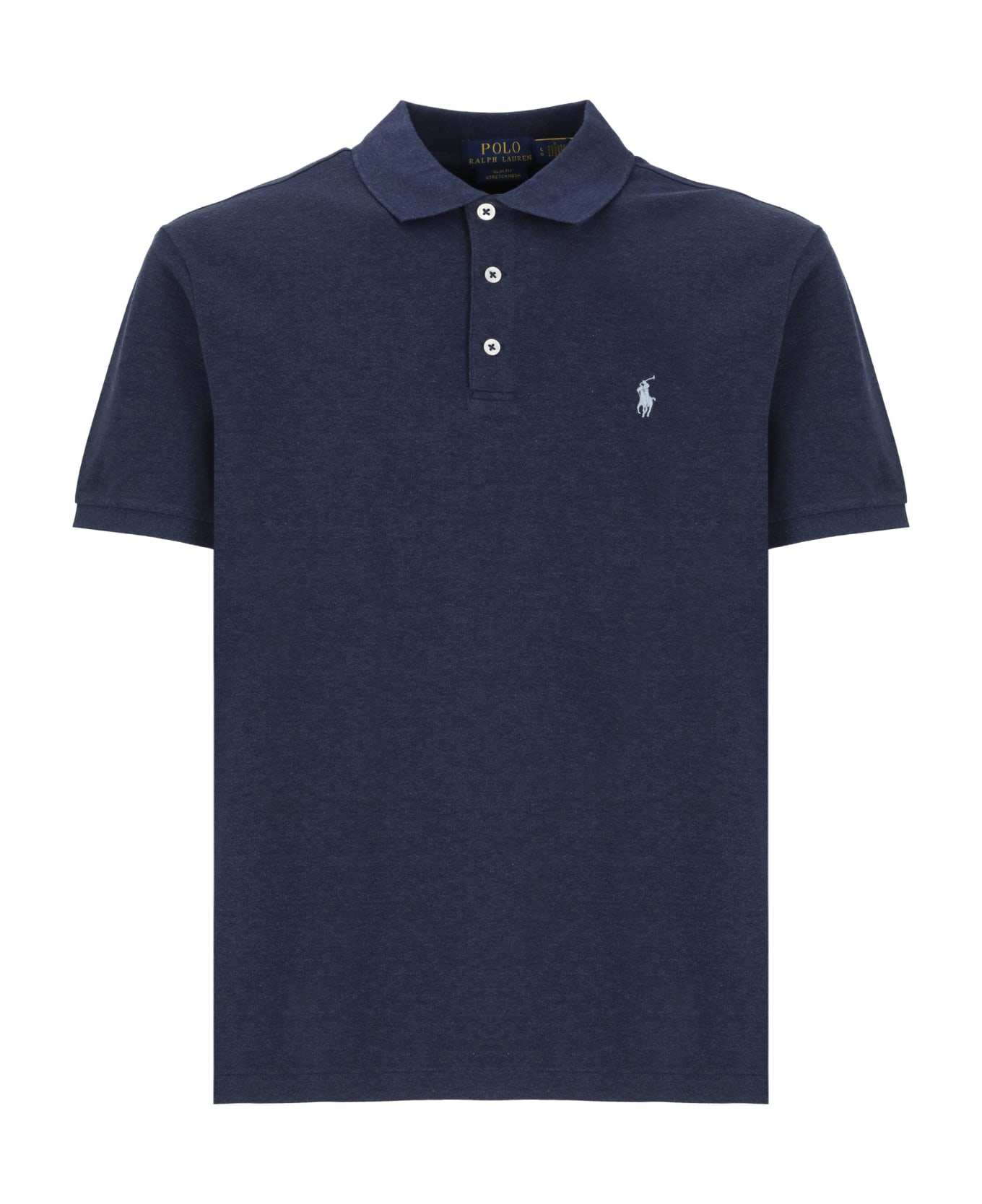 Ralph Lauren Polo Shirt With Pony Polo Shirt - Blue