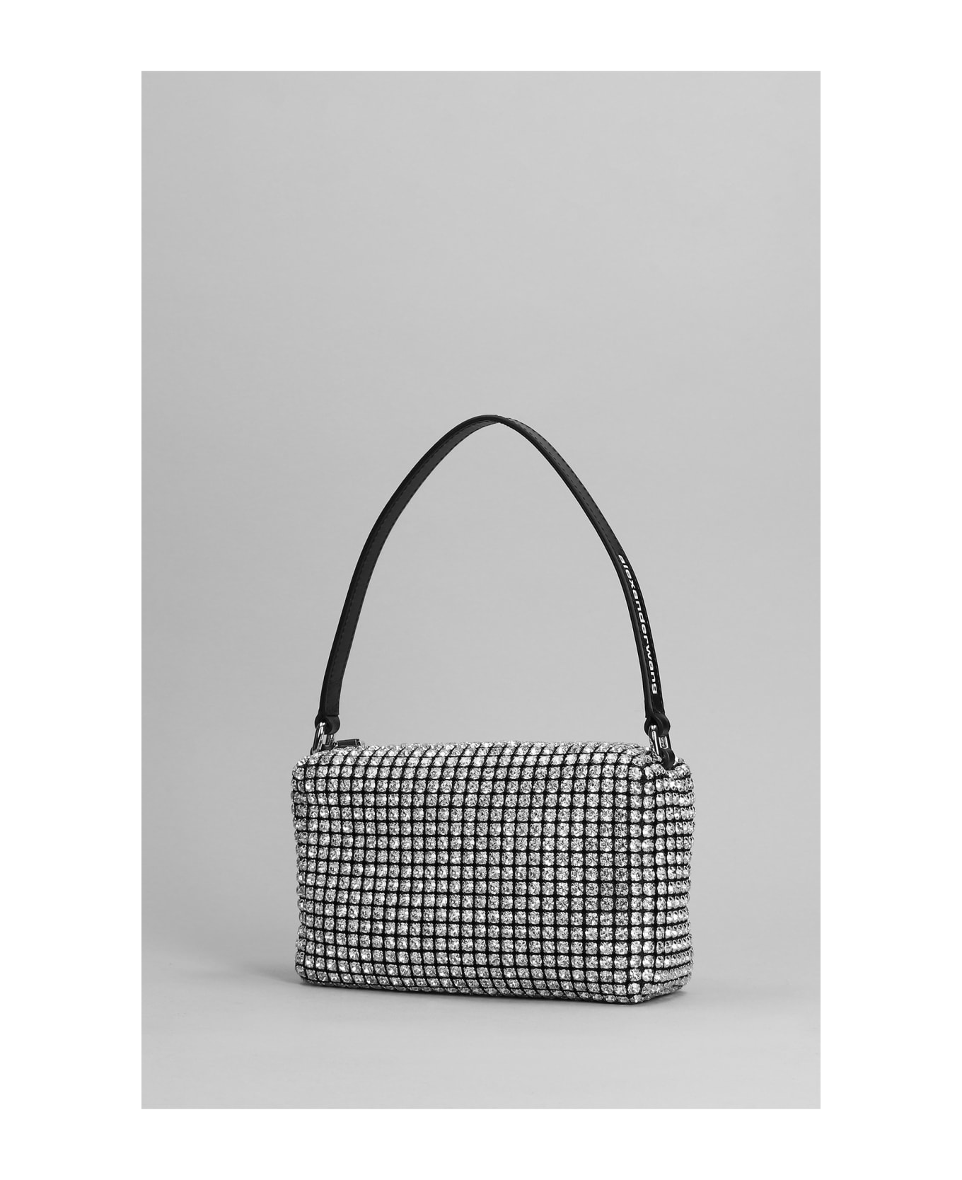 Alexander Wang Heiress Hand Bag In White Leather - white