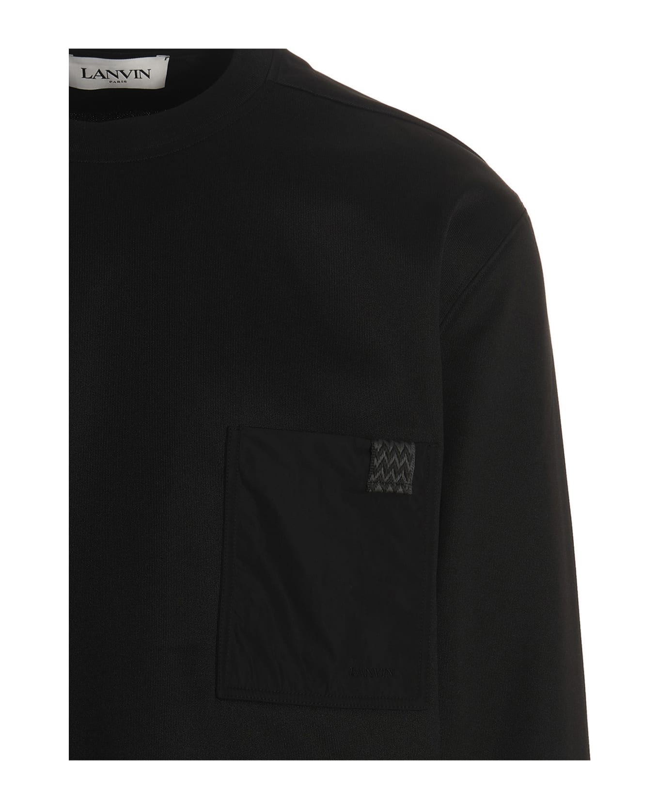Lanvin 'elevated Sweatshirt - Black  