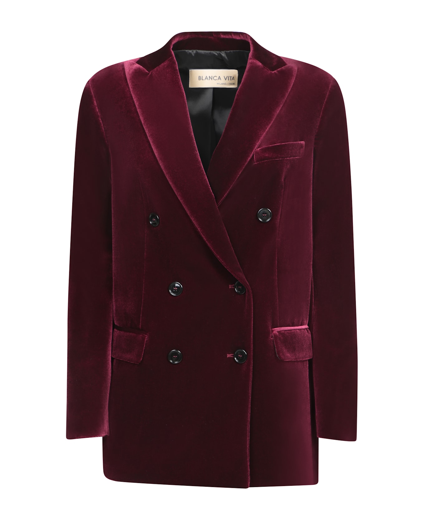 C.P. Company Burgundy Velvet Jacket - Bordeaux