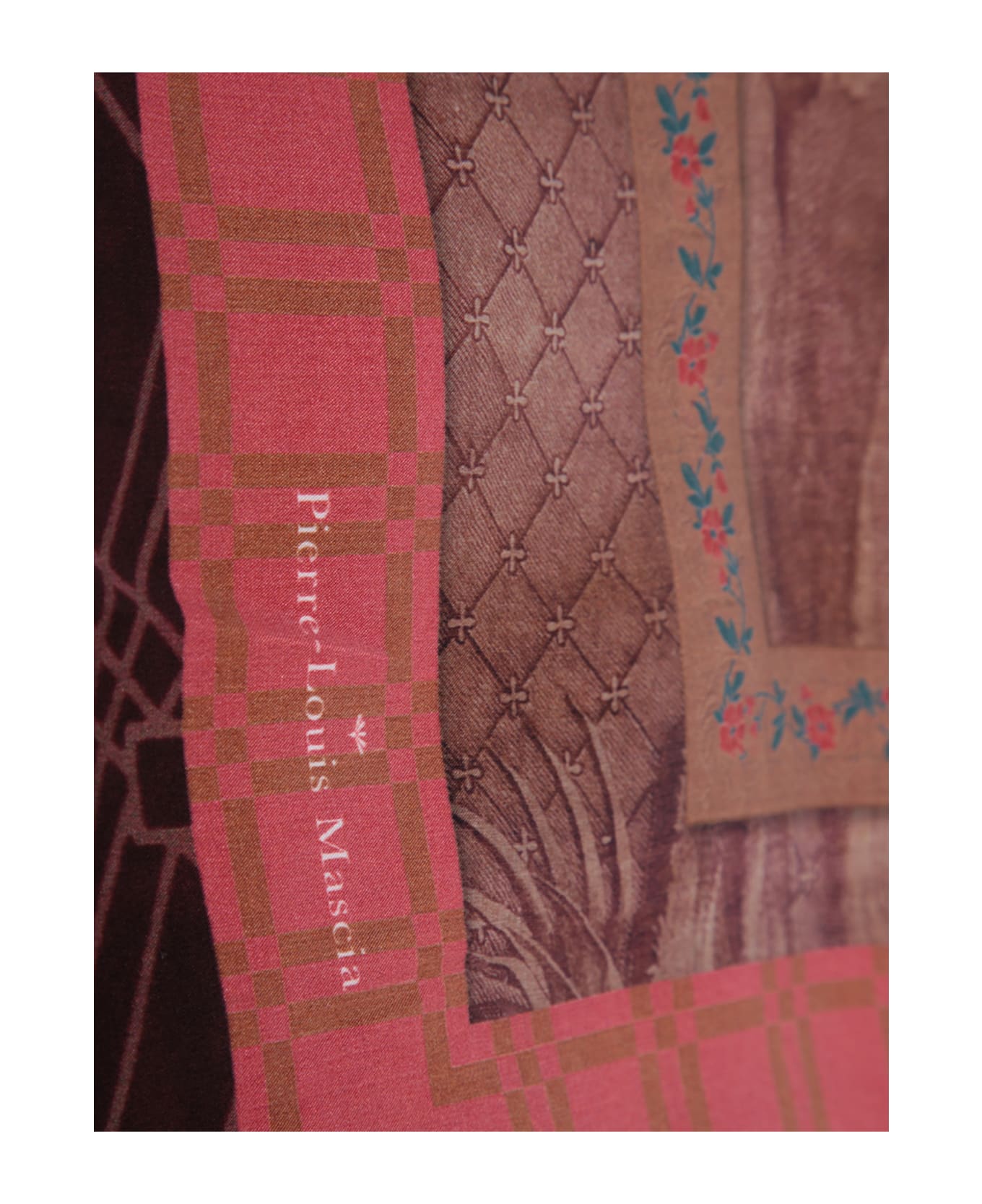Pierre-Louis Mascia Adakans Pink/multicolor Scarf - Pink スカーフ＆ストール