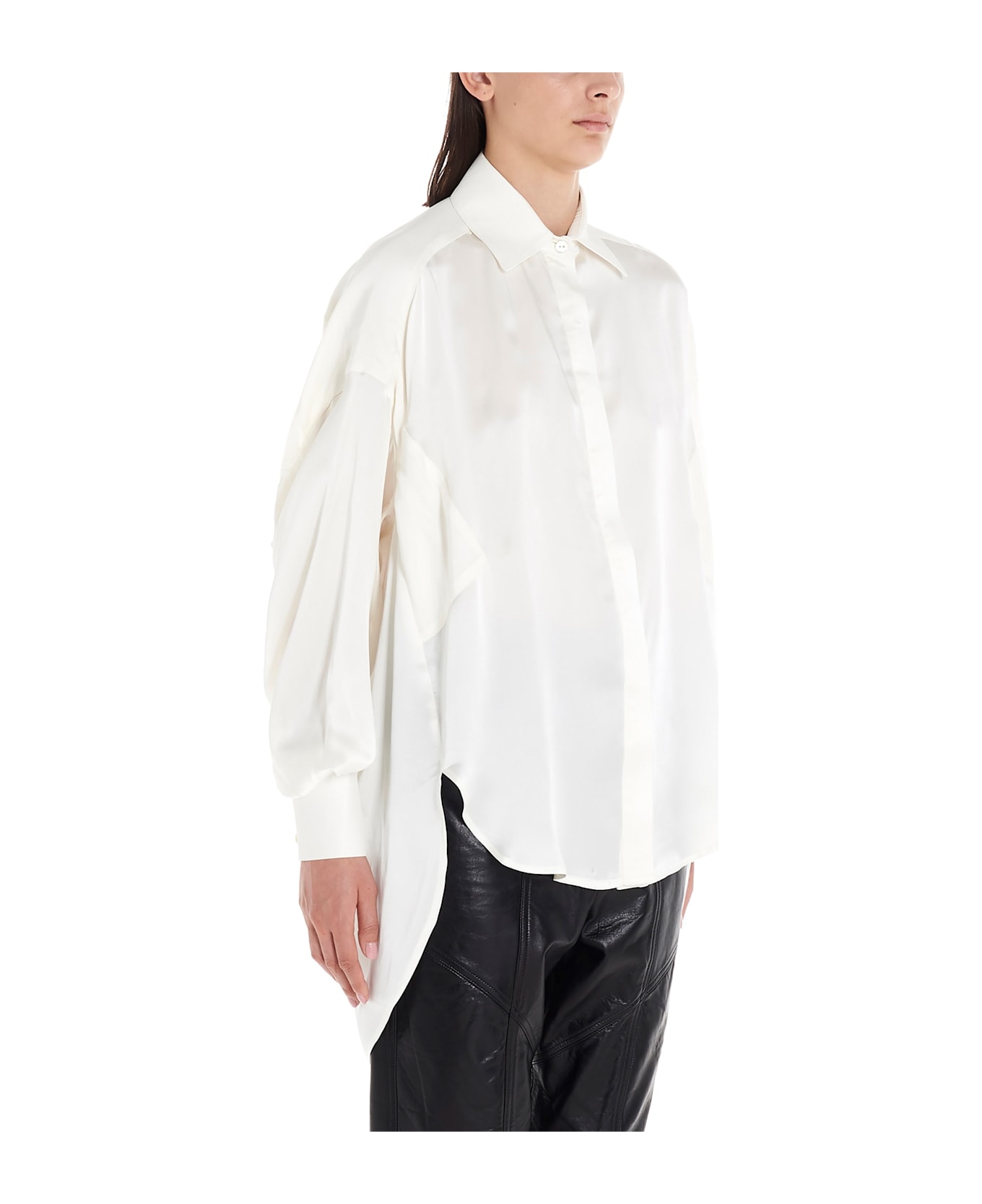 Di.La3 Pari
 Oversize Shirt - White