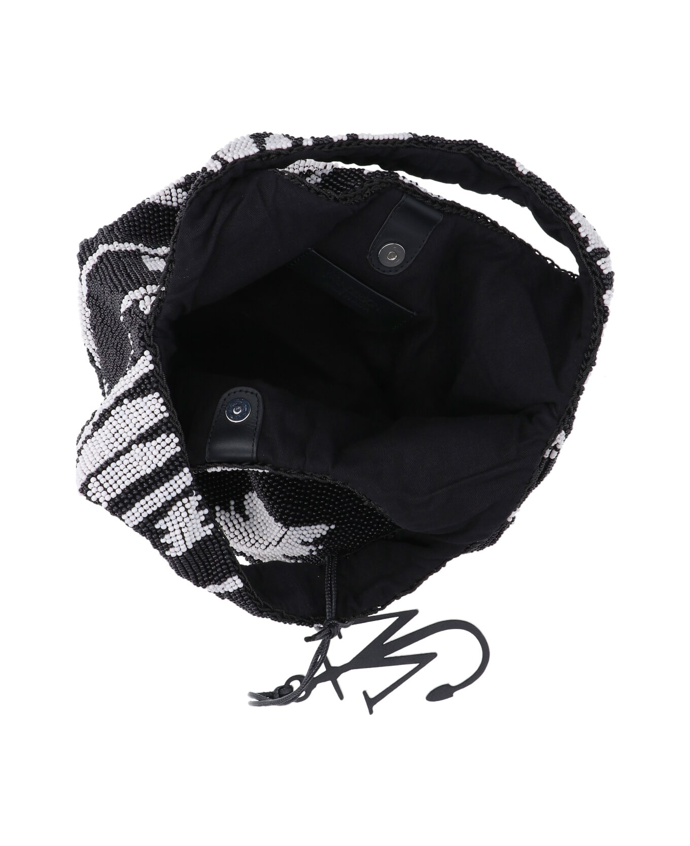 J.W. Anderson Beads Mini Bag - White/Black