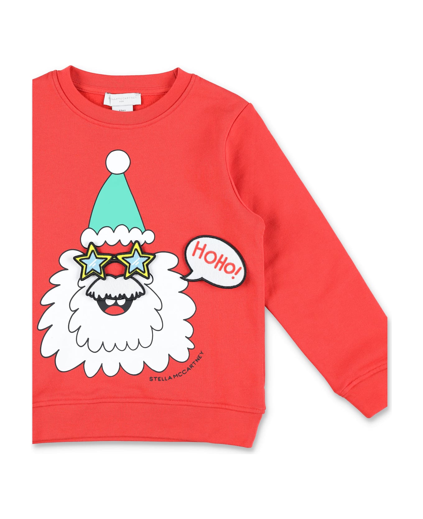 Stella McCartney Kids Santa Patch Sweatshirt - RED