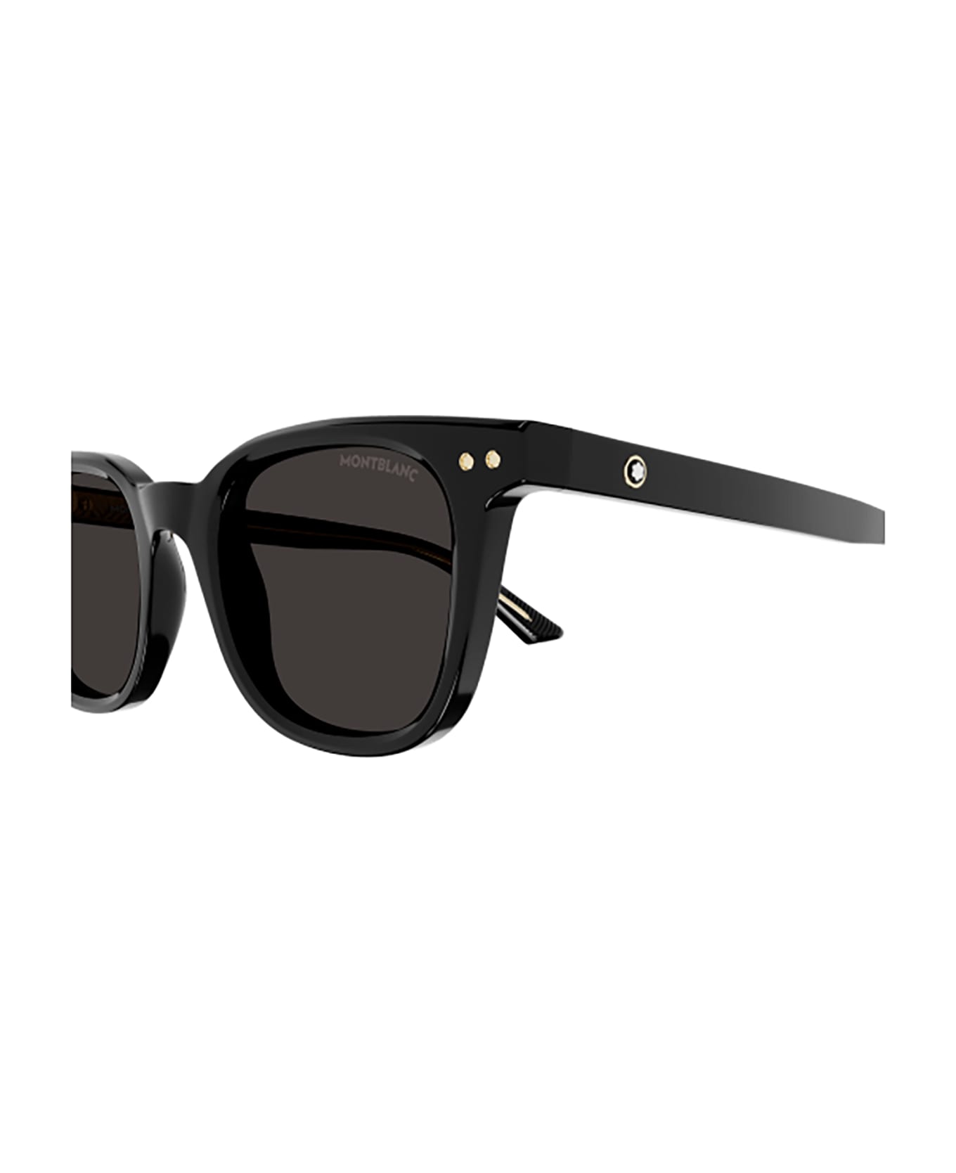 Montblanc MB0320S Sunglasses - Black Black Grey