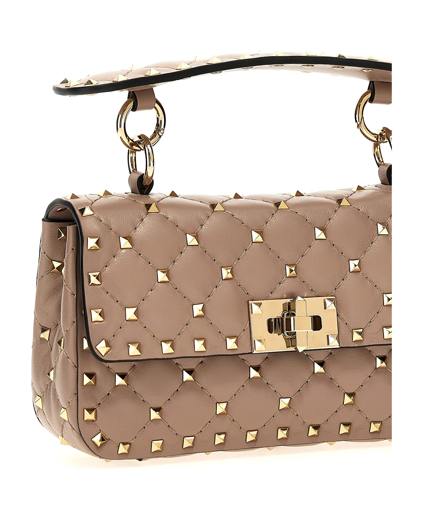 Valentino Garavani 
rockstud Spike
 Handbag - Pink