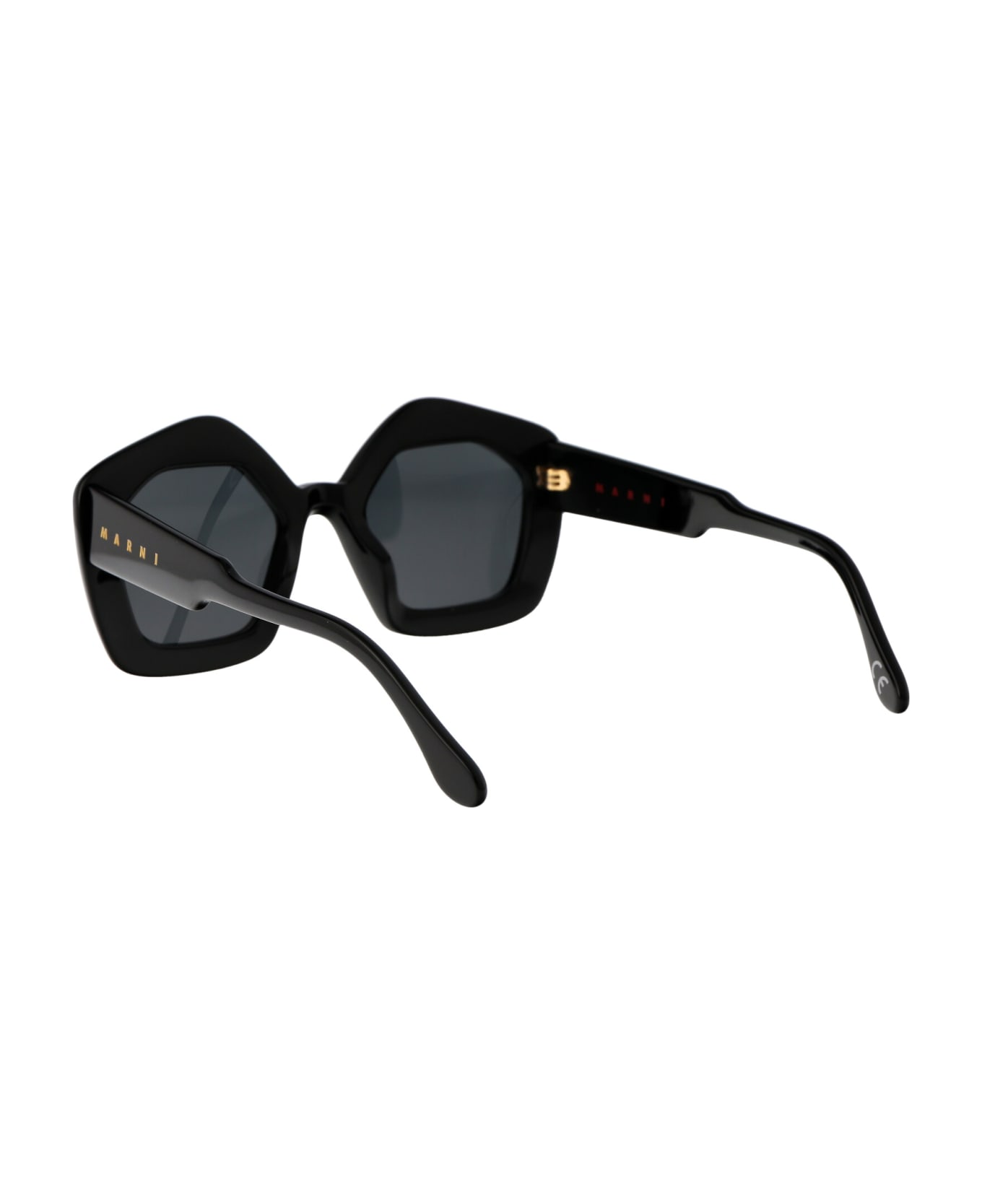 Marni Eyewear Laughing Waters Sunglasses - BLACK