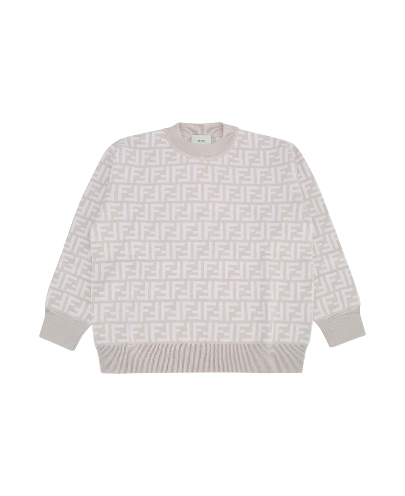 Fendi Pullover Ff Knitwear - GREYGESSO