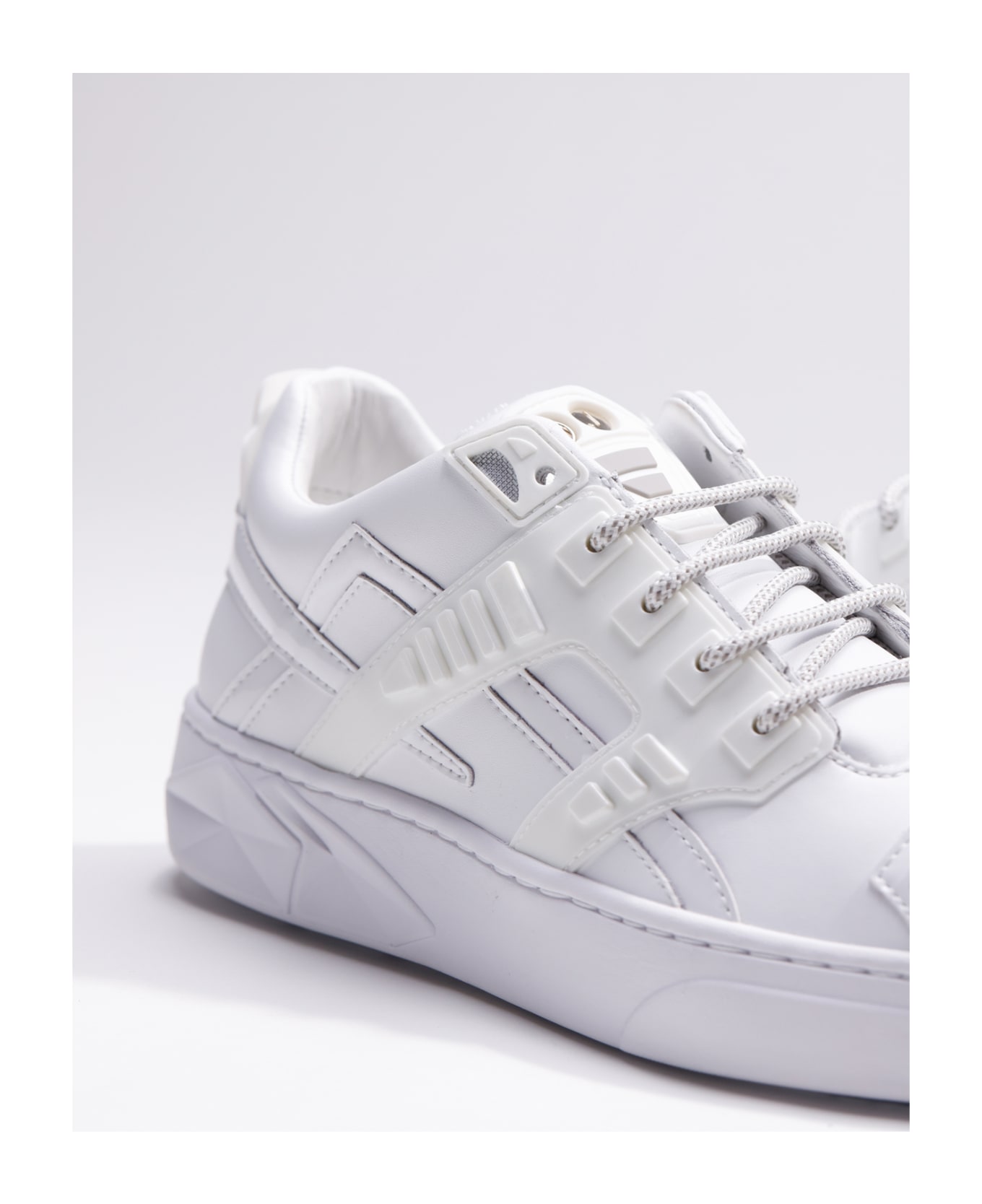 Hide&Jack Low Top Sneaker - Mini Silverstone White