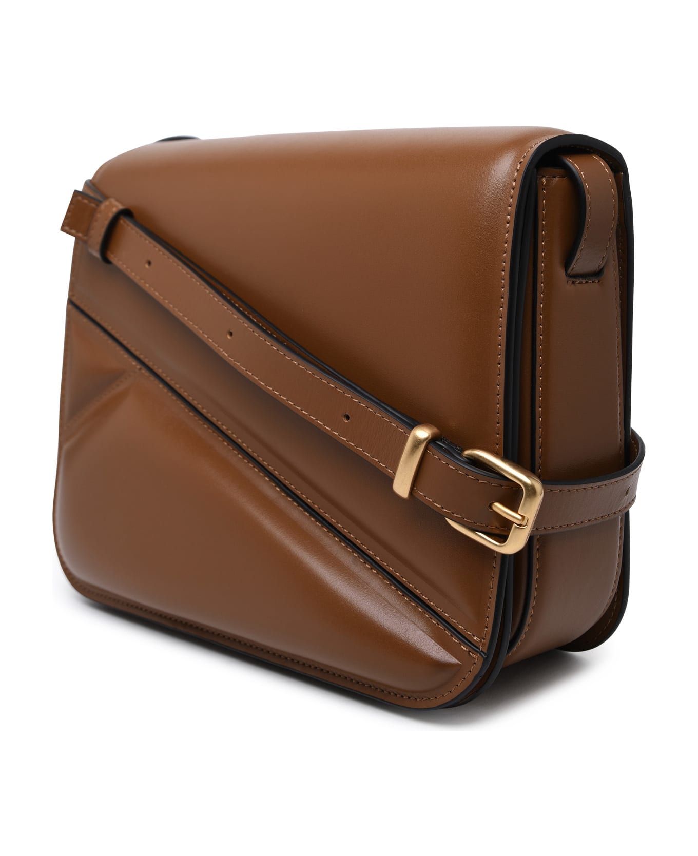 Wandler 'oscar' Brown Leather Bag - Beige ショルダーバッグ
