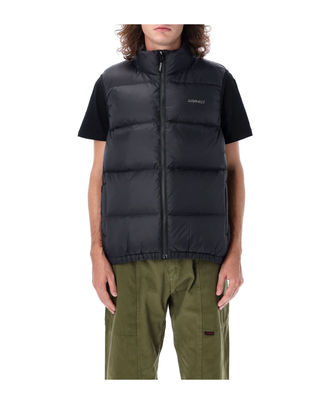 Gramicci Down Puffer Vest - BLACK