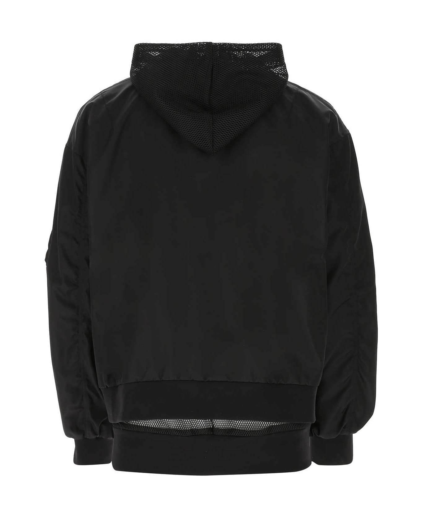 Dolce 
Gabbana Black Nylon Bomber Jacket - NERO