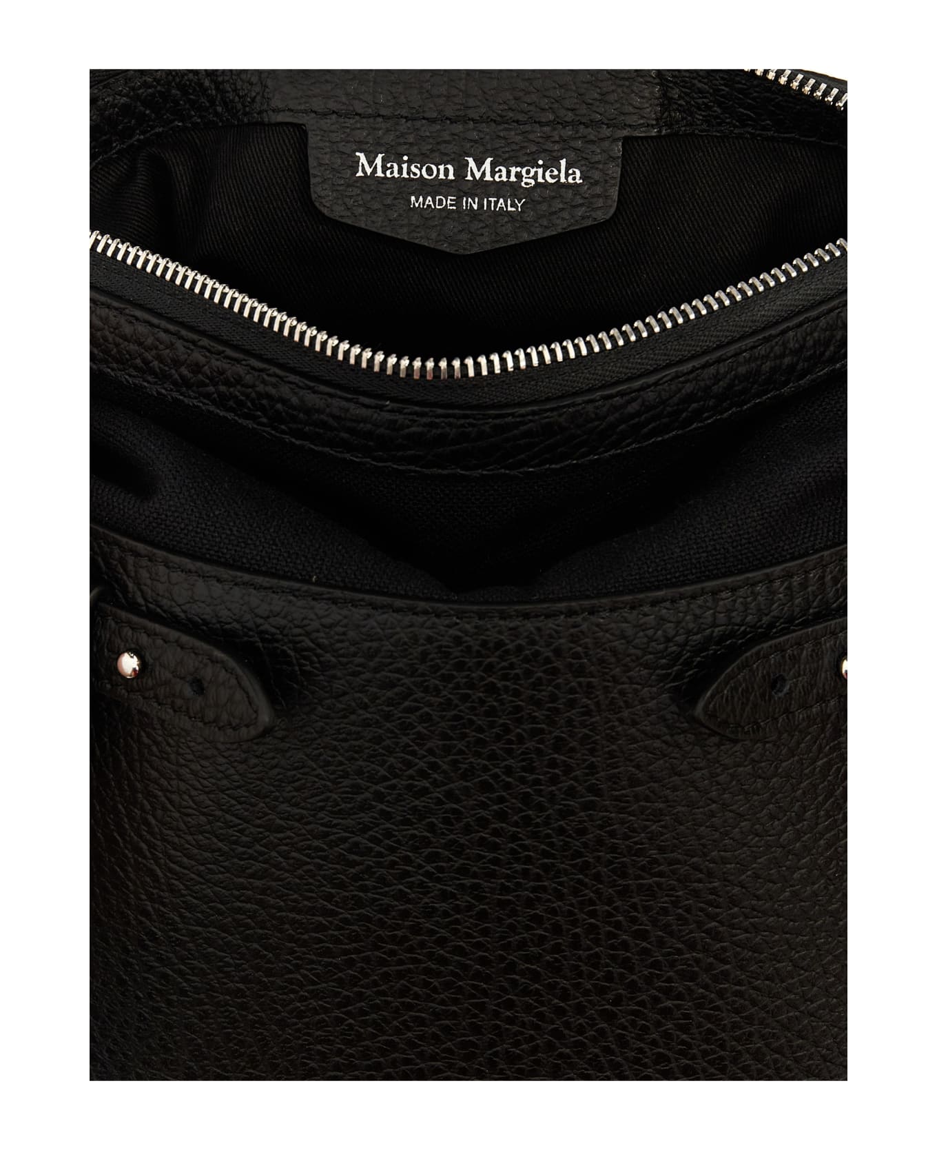 Maison Margiela '5ac Messenger Bag Small' Crossbody Bag - Black  
