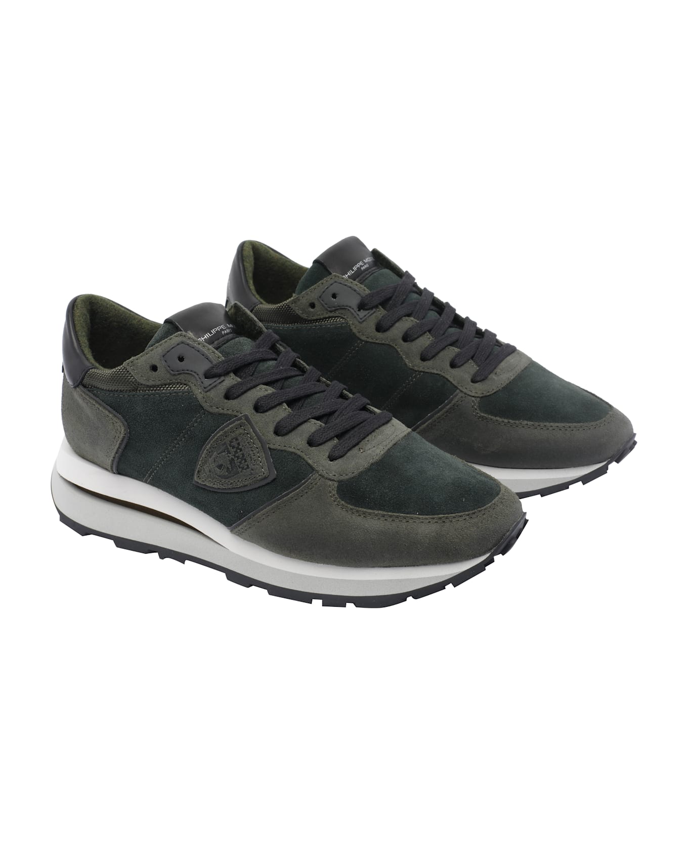 Philippe Model Tropez Haute Sneakers - Green