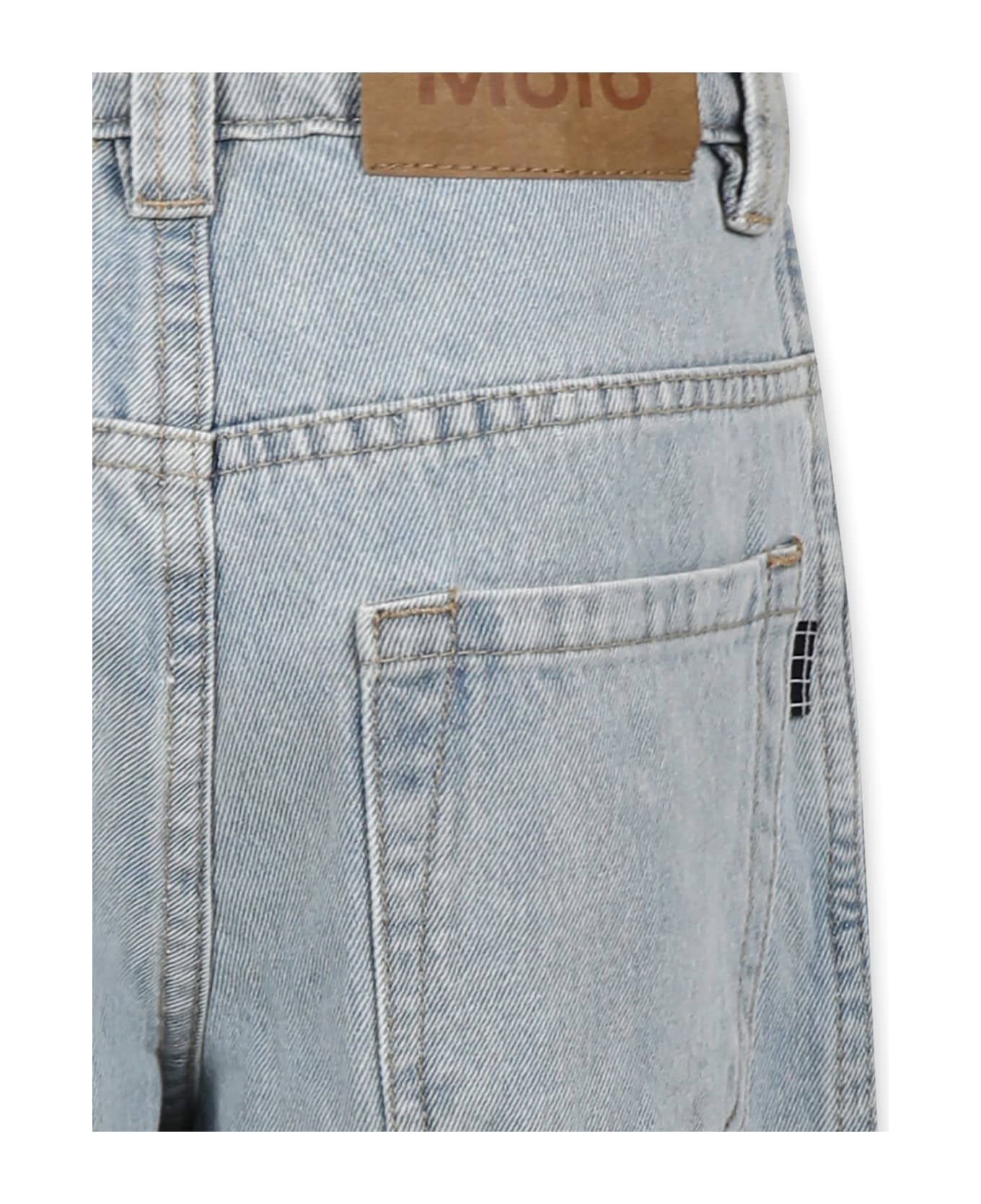 Molo Denim Jeans For Girl - Denim