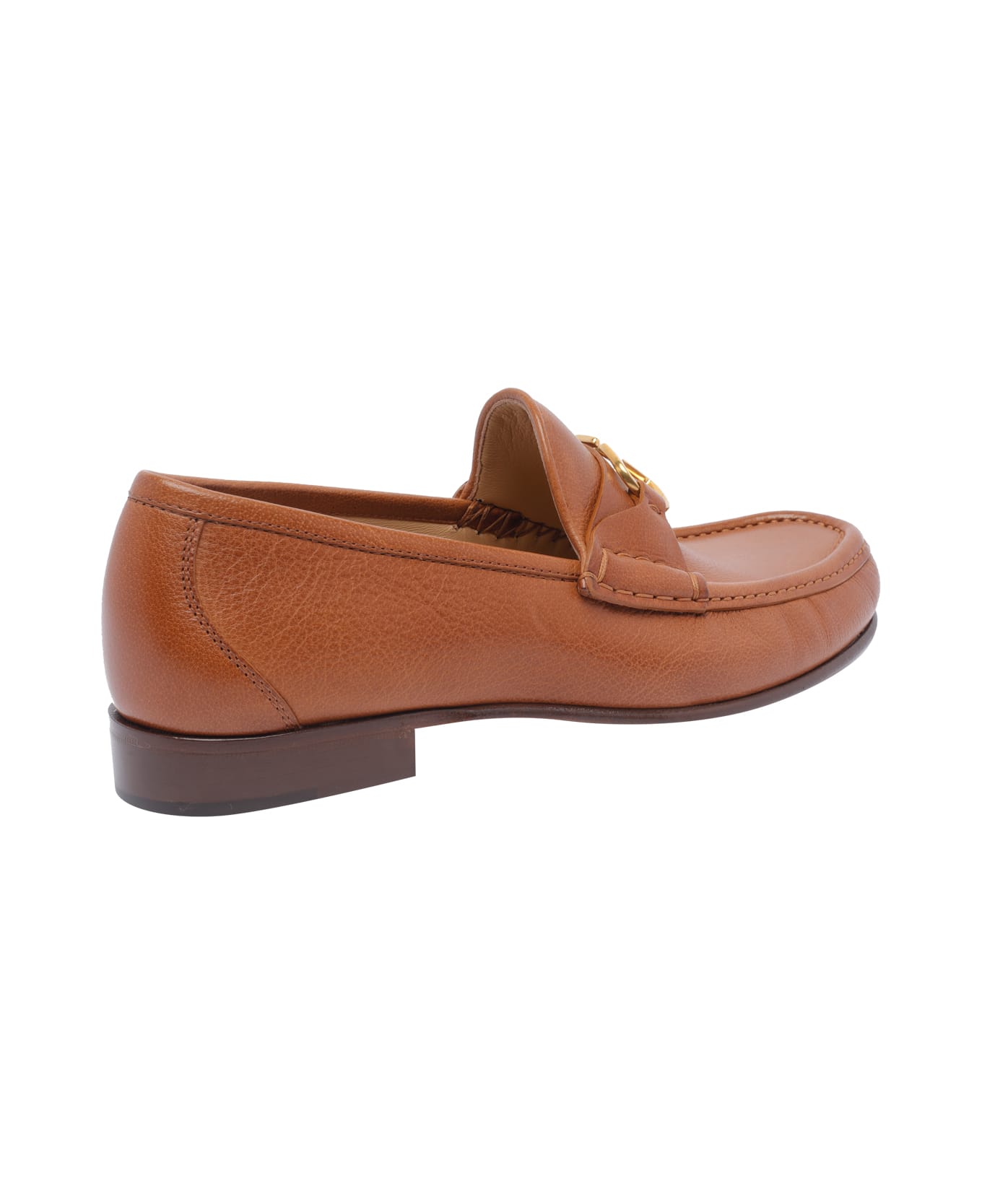 Valentino Garavani Vlogo Signature Loafers - Brown