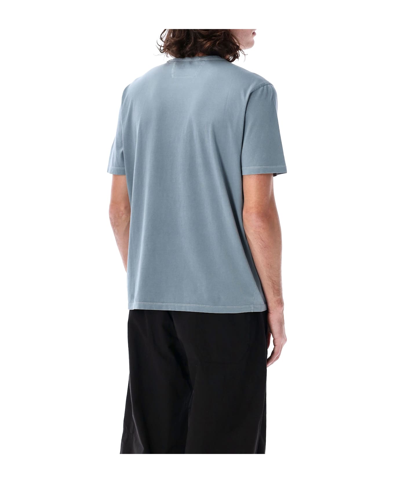 C.P. Company Logo Print T-shirt - STORMY WEATHER