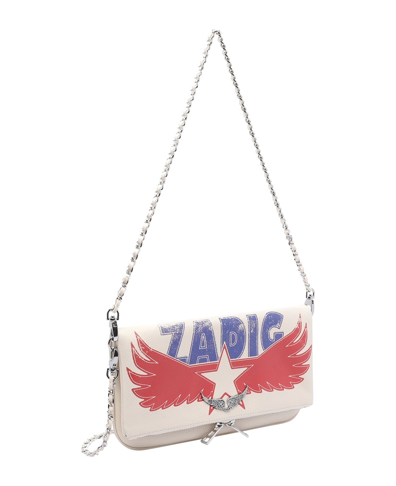 Zadig 
Voltaire Rock America Crossbody Bag - White