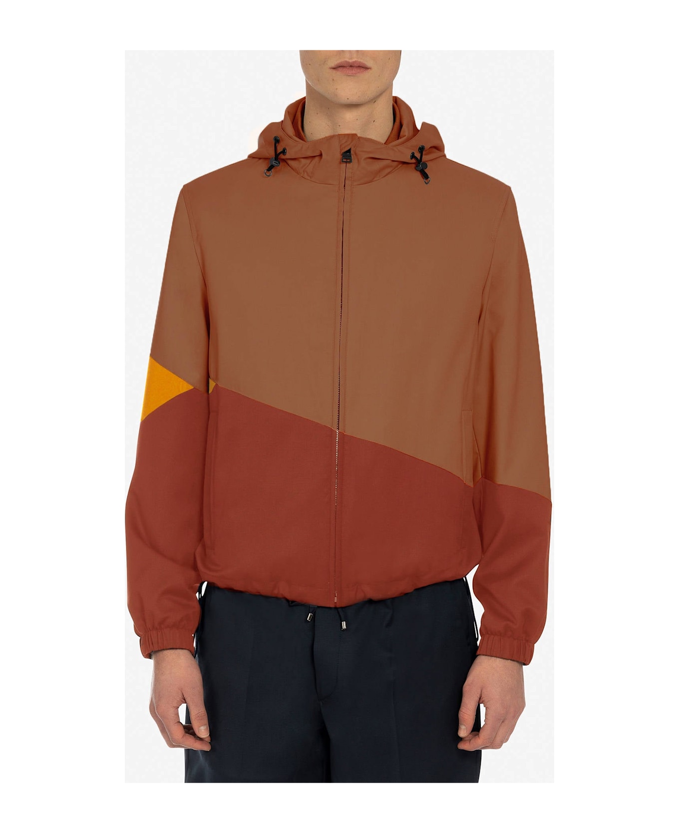 Larusmiani Stormy Bomber Down Jacket - Brown