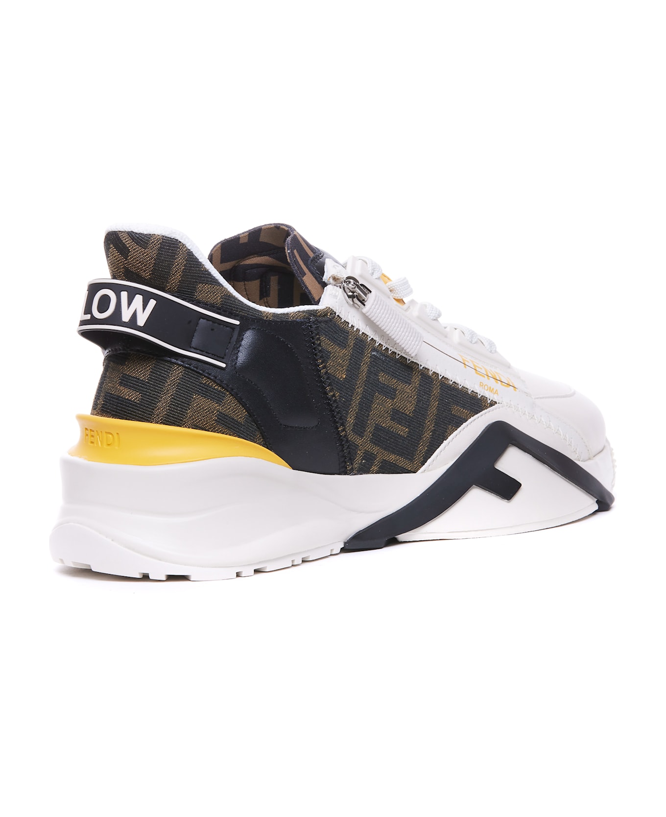 Fendi Flow Sneakers - Hgr Bia Ice Tab Nero